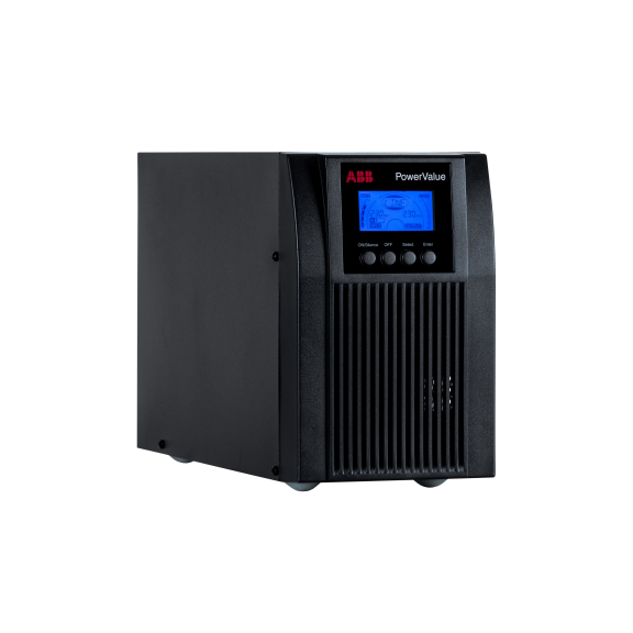 ABB 4NWP100160R0001, UPS PowerValue 11T, 1 kVA, 900W, Online UPS, 230 Volt, Monofaze, 8.5dk
