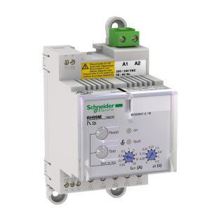 Schneider Electric 56173, VigiRex, RH99M 30mA-30A Kaçak Akım Algılama Rölesi, Gecikme Ayarlı, 220-240 V AC