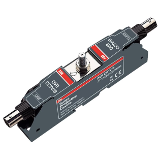 ABB 7TCA085400R0297, OVR CCTV/B-15V, Modüler DIN, Alıcı-Verici ve CCTV Sistemleri için Koruma Parafuduru