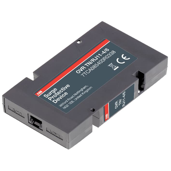 ABB 7TCA085460R0360, OVR ISDN/RJ45-8/8, Modüler DIN, Telekom Sistemi Koruma Parafudru