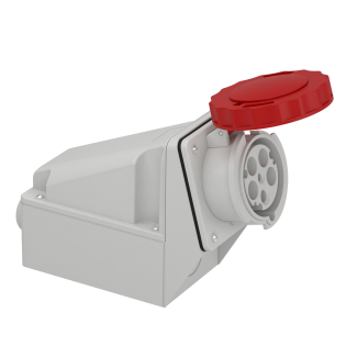 Schneider Electric 81183, Pratika, 5x63 Amper, 3P+N+T, Duvar Prizi, Vida Bağlantılı, IP67