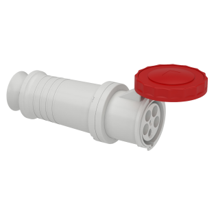 Schneider Electric 81495, Pratika, 5x125 Amper, 3P+N+T, Uzatma Prizi, Vida Bağlantılı, IP67