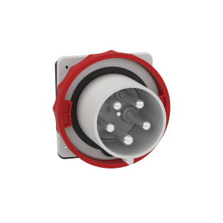 Schneider Electric 81895, Pratika, 5x125 Amper, 3P+N+T, Düz Makine Fişi, Vida Bağlantılı, IP67