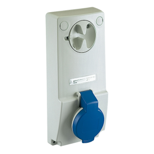 Schneider Electric 82042, Pratika, 3x32 Amper, 2P+T, Makine Prizi, Anahtarlı, IP44