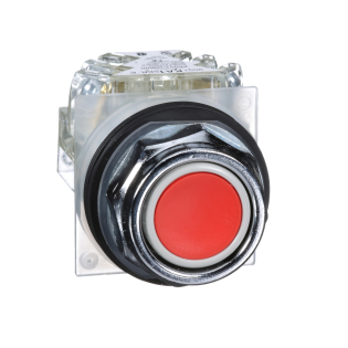 Schneider Electric 9001KR1RH13, Harmony Stil 9, Kırmızı, Yaylı Buton, 1K/A, 30mm