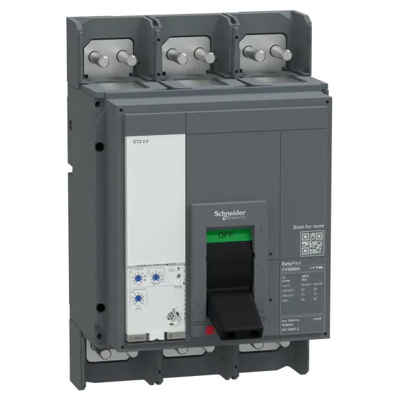 Schneider Electric E100F320FM, EasyPact CVS, 400-1000 Amper, 3 Kutuplu, 36 kA, Kompakt Şalter, CVS1000F, ETS 2.0