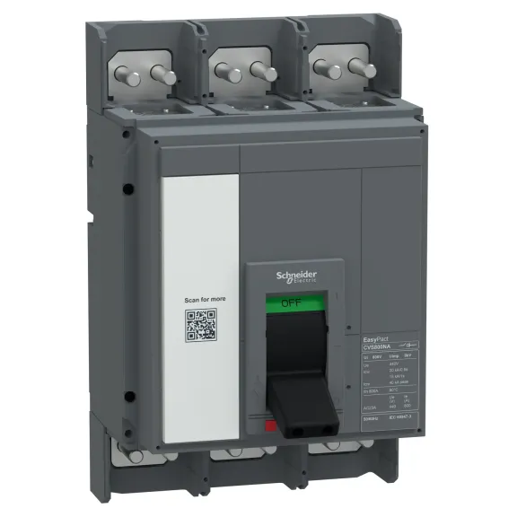 Schneider Electric E125S3NAFM, EasyPact CVS, 1250 Amper, 3 Kutuplu, Yük Ayırıcı, 40 kA, CVS125NA