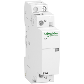 Schneider Electric A9C20731, Acti9 iCT, 25 Amper, 1NA, Sessiz Kontaktör, 230-240 Volt AC