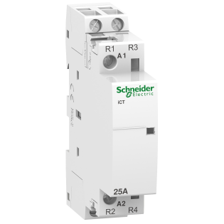 Schneider Electric A9C20736, Acti9 iCT, 25 Amper, 1NK, Sessiz Kontaktör, 230-240 Volt AC