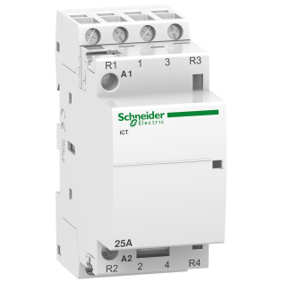 Schneider Electric A9C20838, Acti9 iCT, 25 Amper, 2NA+2NK, Sessiz Kontaktör, 230-240 Volt AC