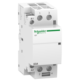 Schneider Electric A9C20862, Acti9 iCT, 63 Amper, 2NA, Sessiz Kontaktör, 230-240 Volt AC