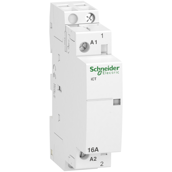 Schneider Electric A9C22711, Acti9 iCT, 16 Amper, 1NA, Sessiz Kontaktör, 230-240 Volt AC