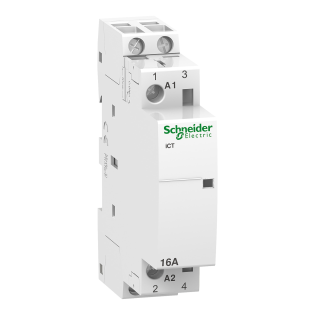 Schneider Electric A9C22712, Acti9 iCT, 16 Amper, 2NA, Sessiz Kontaktör, 230-240 Volt AC