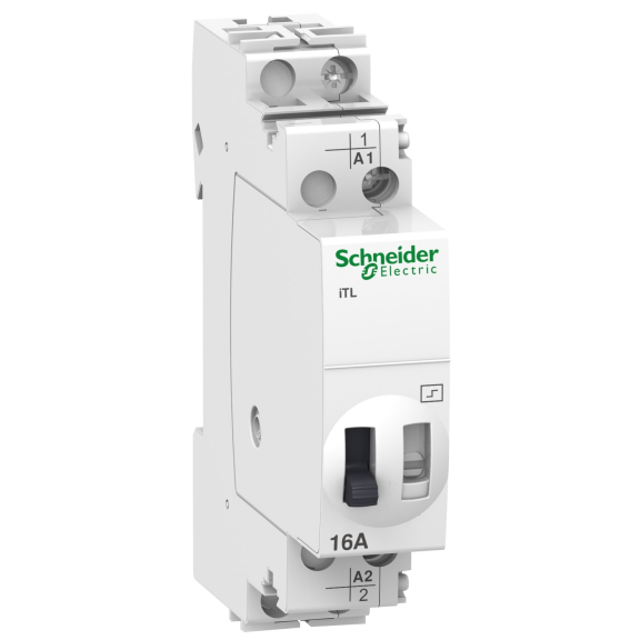 Schneider Electric A9C30211, Acti 9 iTL, 16 Amper, Darbe Akım Rölesi, 1NA, 48 Volt AC, 24 Volt DC