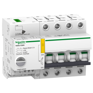 Schneider Electric A9C62425, Acti 9 Reflex iC60, 25 Amper, 4 Kutuplu, Entegre Kontrollü Otomatik Sigorta, 10 kA, Ti24 Haberleşmeli
