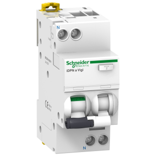 Schneider Electric A9D44632, Acti 9 iDPNa Vigi, 32 Amper, 300mA, AC Tip, Kaçak Akım Korumalı Otomatik Sigorta, 4.5 kA, 1 Faz+Nötr