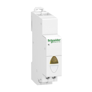 Schneider Electric A9E18324, Acti9 iIL, Sarı Ledli, Ray Tipi Sinyal Lambası, 110-230 Volt AC