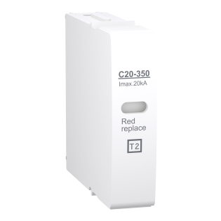 Schneider Electric A9L16311, Acti 9 iQuick PRD20r, iQuick PRD20r AG Parafudrları İçin Kartuş, Tip 2