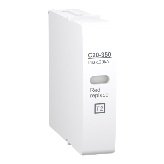 Schneider Electric A9L16311, Acti 9 iQuick PRD20r, iQuick PRD20r AG Parafudrları İçin Kartuş, Tip 2