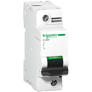 Schneider Electric A9N18446, Acti 9 C120H, 80 Amper, 1 Kutuplu, C Tipi, Otomatik Sigorta, 15 kA, 1x80C