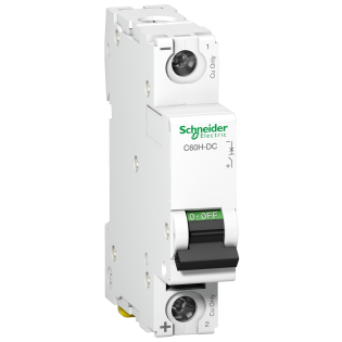Schneider Electric A9N61508, Acti 9 C60H-DC, 10 Amper, 1 Kutuplu, C Tipi, Otomatik Sigorta, 6 kA, 1x10C