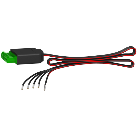 Schneider Electric A9XCAU06, Acti9 iCT, Tek Uçlu Prefabrike Kablo, 5 Telli, 160mm, 6lı Set