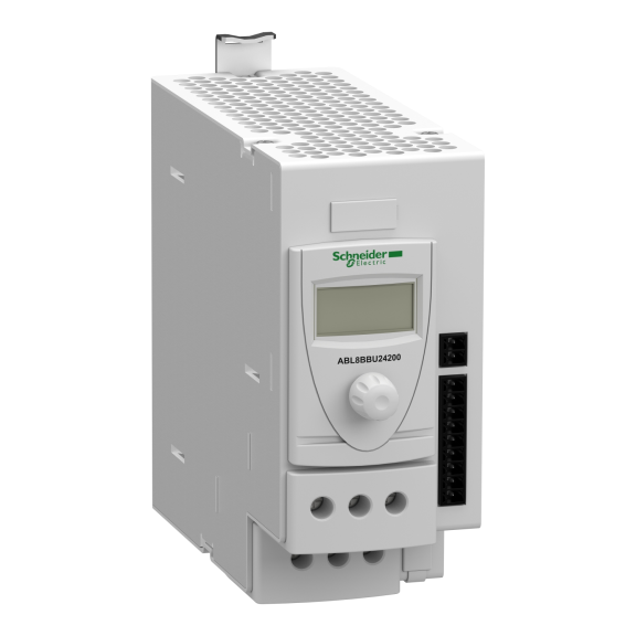 Schneider Electric ABL8BBU24200, Phaseo ABL7, ABL8RP ve ABL8WP Güç Kaynakları için Akü Kontrol Modülü, 20 Amper, 24 Volt DC