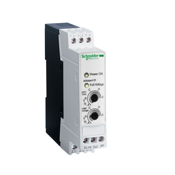 Schneider Electric ATS01N106FT, Altistart 01, 2.2 kW, 6 Amper, Yumuşak Yolverici(SoftStarter), 110-480 Volt AC