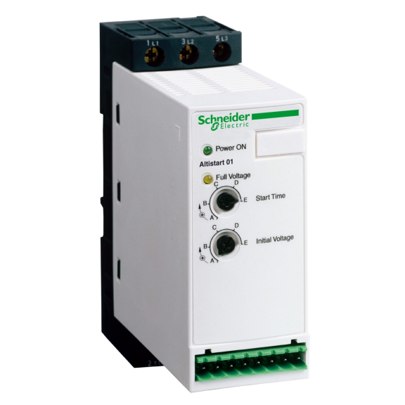 Schneider Electric ATS01N125FT, Altistart 01, 11 kW, 25 Amper, Yumuşak Yolverici(SoftStarter), 110-480 Volt AC