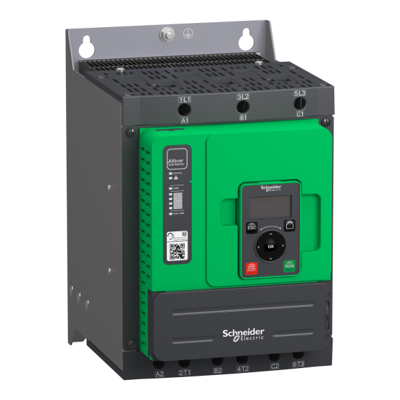 Schneider Electric ATS480D88Y, Altistart 480, 45 kW, 88 Amper, Yumuşak Yolverici(SoftStarter), 208-609 Volt AC