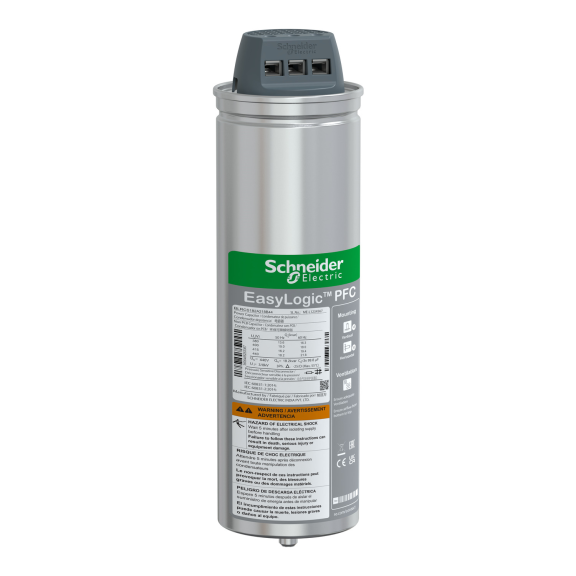 Schneider Electric BLRCS182A218B44, EasyLogic EasyCan, 18.2 kVAR, 440 Volt, Trifaze, Standart Yük Kondansatörü