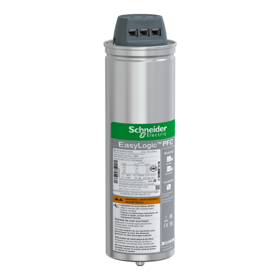Schneider Electric BLRCS258A310B48, EasyLogic EasyCan, 25.8 kVAR, 480 Volt, Trifaze, Standart Yük Kondansatörü