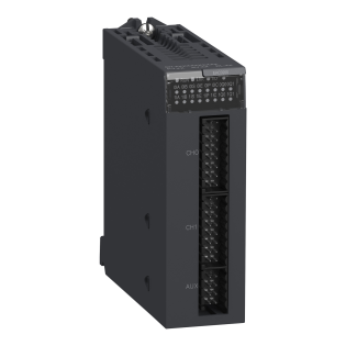 Schneider Electric BMXEHC0200, Modicon M340/M580, Programlanabilir Otomasyon Kontrolörleri için 2 Kanallı Hızlı Sayaç Modülü, Kanal Başına 6 Giriş ve 2 Çıkış