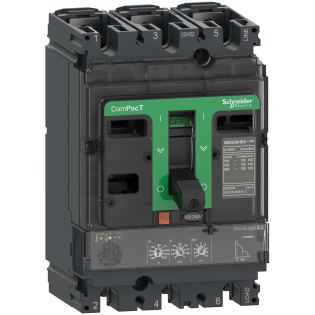 Schneider Electric C16N32D160, ComPact NSX, 63-160 Amper, 3 Kutuplu, 50 kA, Kompakt Şalter, NSX160N, MicroLogic 2.2