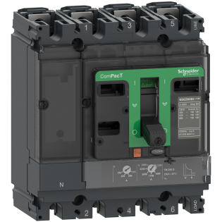 Schneider Electric C16N6TM160, ComPact NSX, 112-160 Amper, 4 Kutuplu, 50 kA, Kompakt Şalter, NSX160N, TM160D