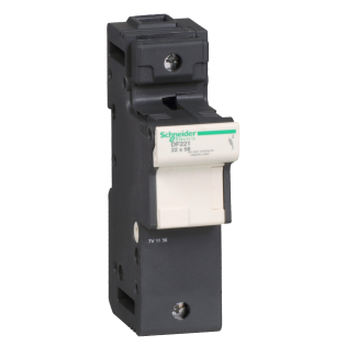 Schneider Electric DF221, TeSys DF, 125 Amper, 1 Kutuplu, Kartuş Sigorta Yuvası, 22x58mm Sigortalar için