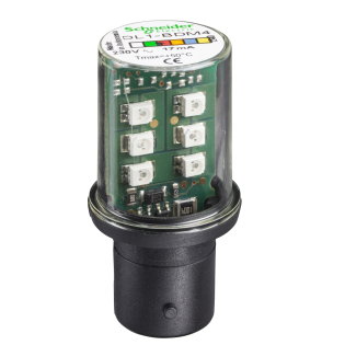 Schneider Electric DL1BDM4, Harmony XVB, Işıklı İkaz Lambaları ve Işıklı Kolonlar için Kırmızı Led Ampul, 230 Volt AC