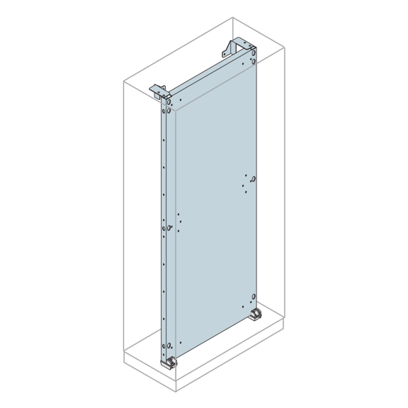 ABB EA1841, IS2 Serisi, Dikili Tip Modüler Panolar için Galvanizli Montaj Plakası(Taban Sacı), 1800Yx400G mm