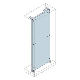 ABB EA1880, IS2 Serisi, Dikili Tip Modüler Panolar için Galvanizli Montaj Plakası(Taban Sacı), 1800Yx800G mm
