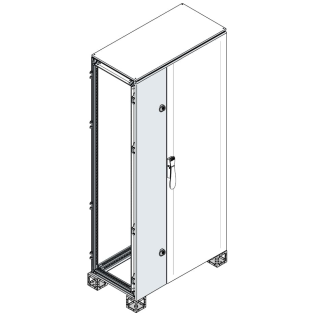 ABB EC2080VC2K, IS2 Serisi, Dikili Tip Modüler Panolar için Düz Çift Kapı Uygulaması, 2000Yx200G mm