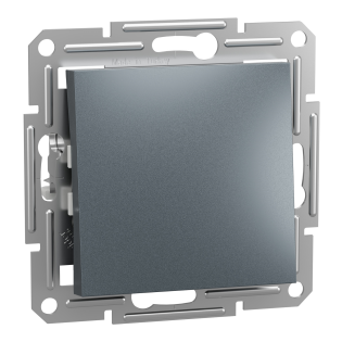 Schneider Electric EPH0100162, Asfora Plus, Çelik, Anahtar, Çerçevesiz