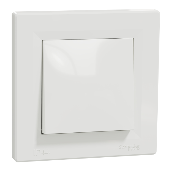 Schneider Electric EPH0100221, Asfora, Beyaz, Anahtar, IP44, Çerçeveli