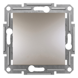 Schneider Electric EPH0200169, Asfora Plus, Bronz, Anahtar, Çift Kutuplu, Çerçevesiz