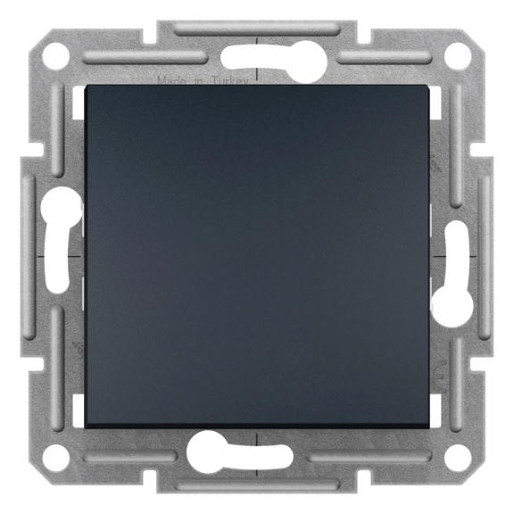 Schneider Electric EPH0200171, Asfora Plus, Antrasit, Anahtar, Çift Kutuplu, Çerçevesiz