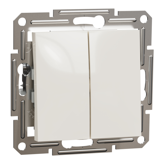Schneider Electric EPH0370123, Asfora, Krem, Komütatör Anahtar, Çerçevesiz