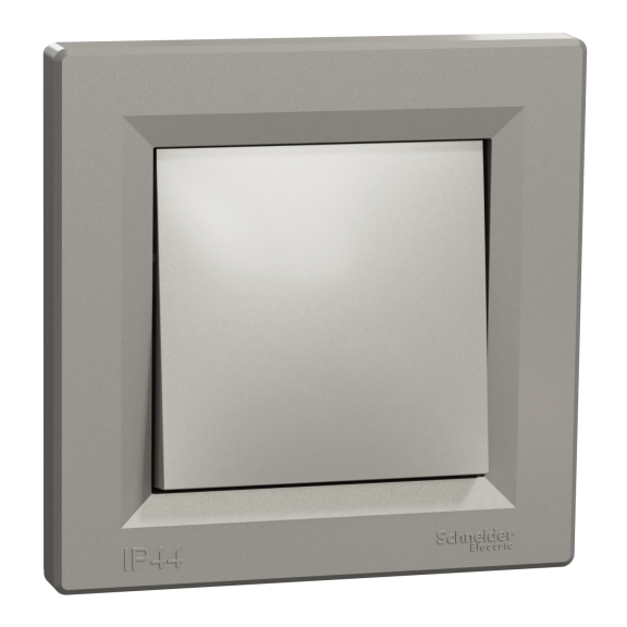 Schneider Electric EPH0400469, Asfora Plus, Bronz, Vavien Anahtar, IP44, Çerçeveli