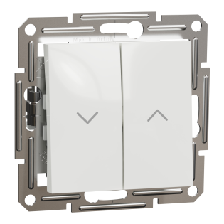Schneider Electric EPH1370121, Asfora, Beyaz, Jaluzi Kumanda Liht Anahtarı, Çerçevesiz