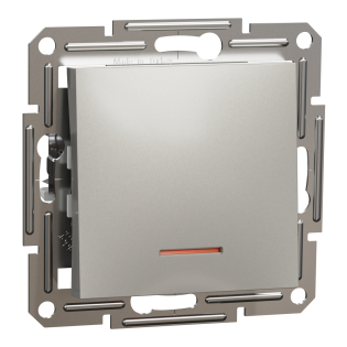Schneider Electric EPH1400169, Asfora Plus, Bronz, Anahtar, Işıklı, Çerçevesiz
