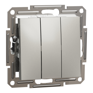 Schneider Electric EPH2100169, Asfora Plus, Bronz, Üçlü Anahtar, Çerçevesiz