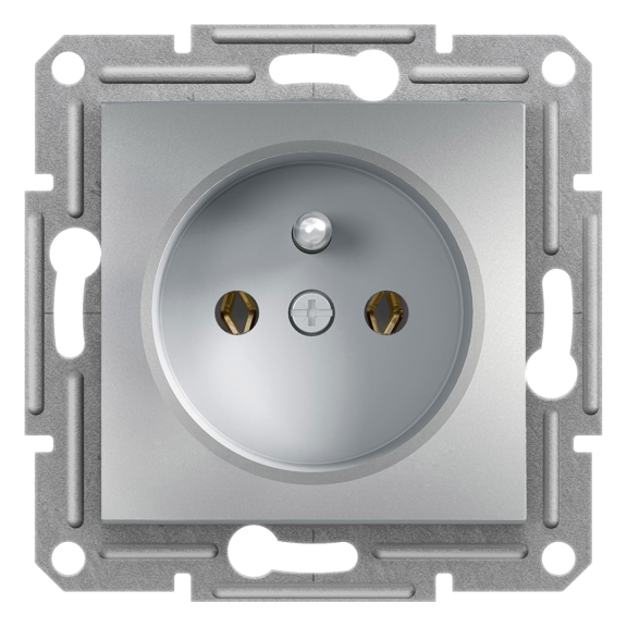 Schneider Electric EPH2800161, Asfora Plus, Alüminyum, UPS Priz, Çerçevesiz